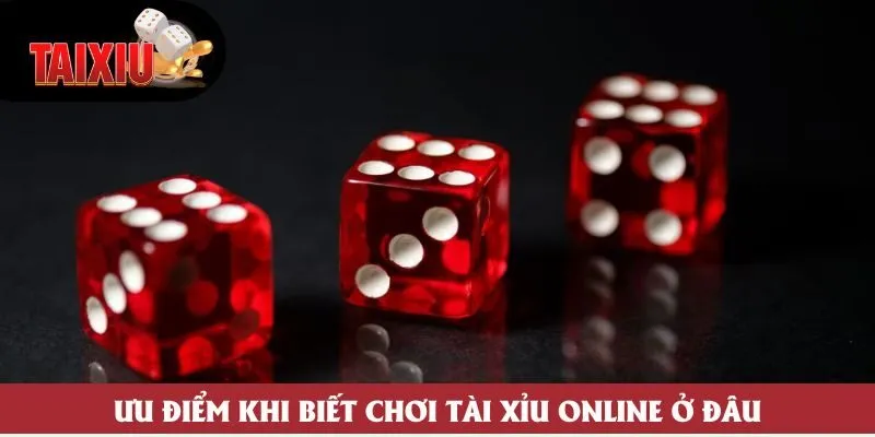 Ưu điểm khi biết chơi tài xỉu online ở đâu Ưu điểm khi biết chơi tài xỉu online ở đâu