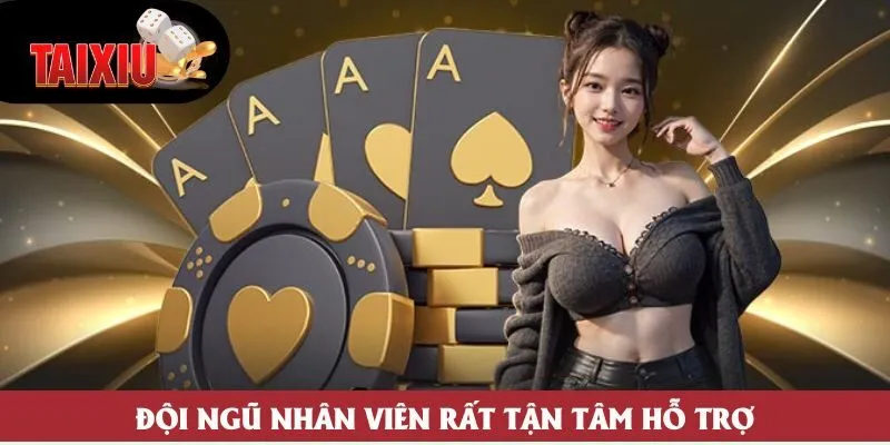 Đội ngũ nhân viên rất tận tâm hỗ trợ Đội ngũ nhân viên rất tận tâm hỗ trợ