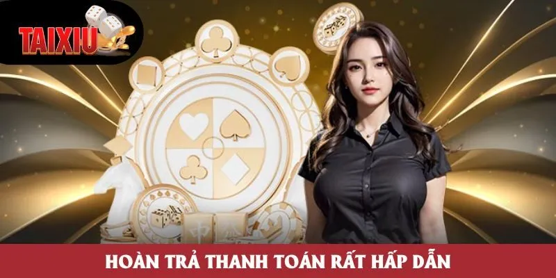 Hoàn trả thanh toán rất hấp dẫn Hoàn trả thanh toán rất hấp dẫn