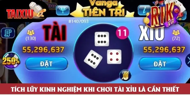 Tích lũy kinh nghiệm khi chơi tài xỉu là cần thiết Tích lũy kinh nghiệm khi chơi tài xỉu là cần thiết