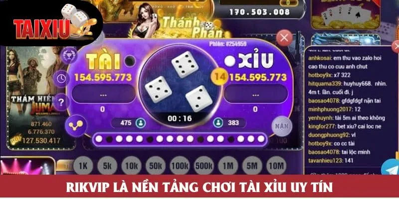 Rikvip là nền tảng chơi tài xỉu uy tín Rikvip là nền tảng chơi tài xỉu uy tín