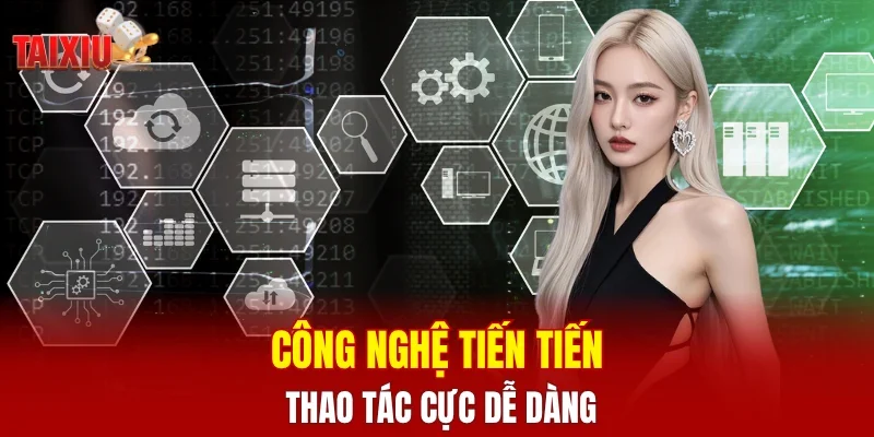 Công nghệ tiến tiến, thao tác cực dễ dàng
